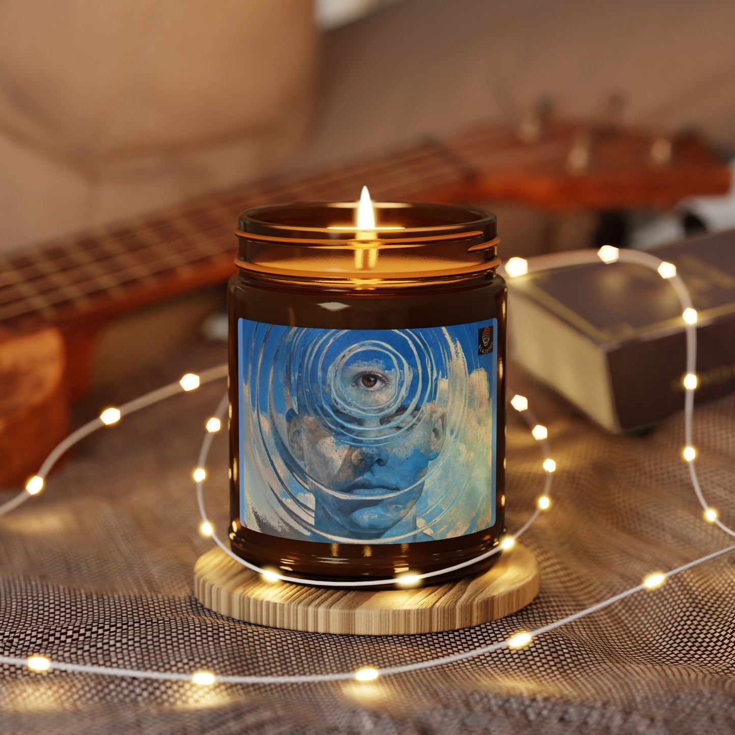 Soy Candle (Multi-Size, Amber Jar)