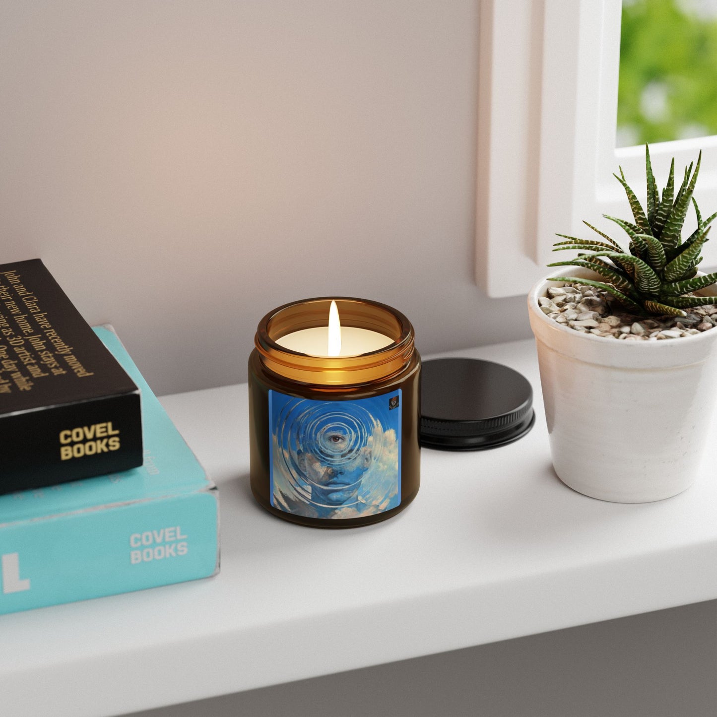 Soy Candle (Multi-Size, Amber Jar)