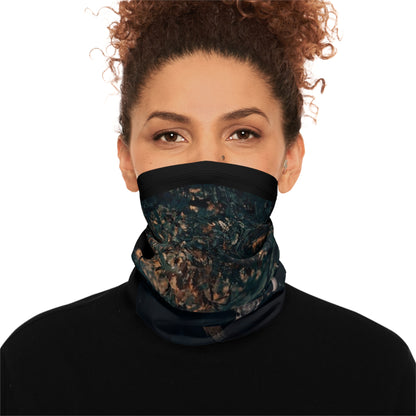 Winter Neck Gaiter With Drawstring