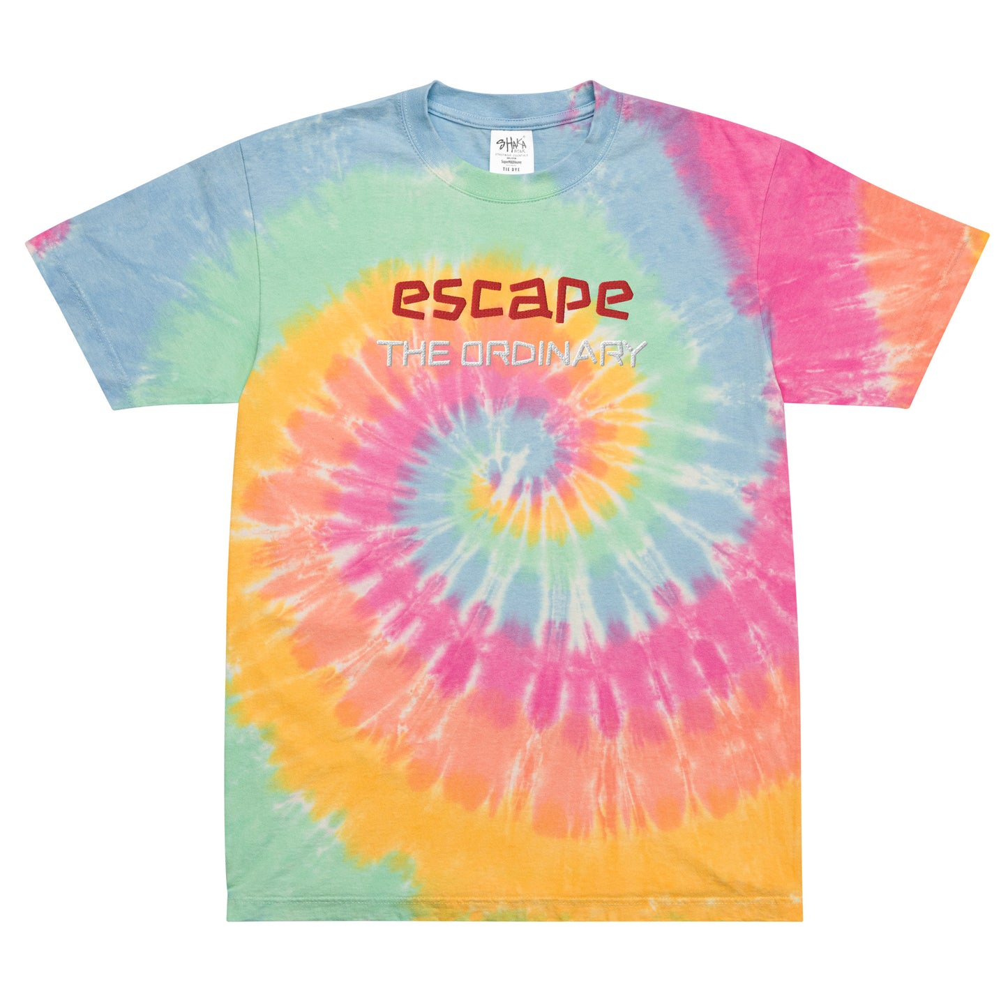 Oversized tie-dye t-shirt